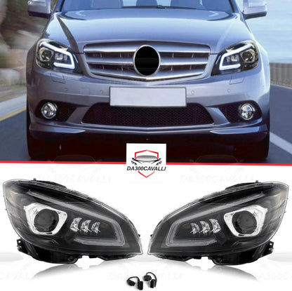 fari-led-mercedes-classe-c-w204-2011-2014-da300cavalli-1 - Da300Cavalli
