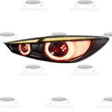 Fari Led Posteriori Mazda 3 (2014-2018)