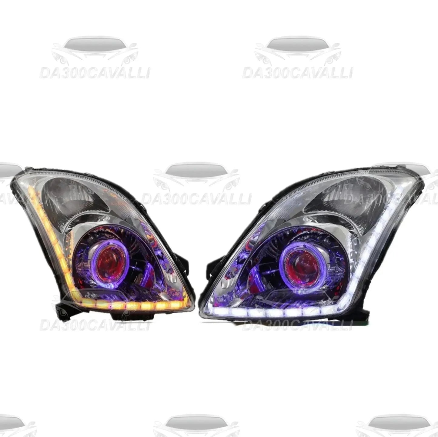 fari-xeno-anteriori-suzuki-swift-2004-2013-da300cavalli-3 - Da300Cavalli