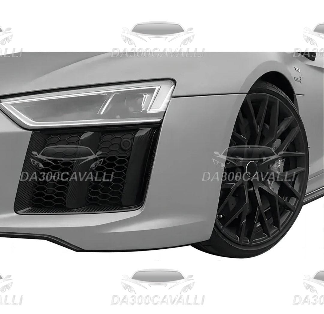 Griglia Anteriore Audi R8 (2016-2018) Fibra Di Carbonio - Da300Cavalli