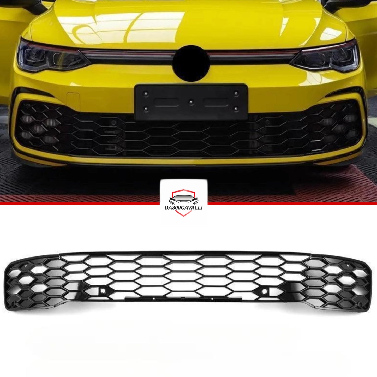 griglia-anteriore-cornice-fendinebbia-volkswagen-golf-8-da300cavalli-2 - Da300Cavalli