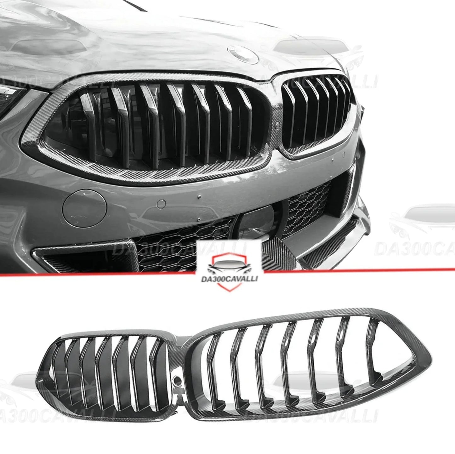griglia-frontale-serie-8-m8-g14-g15-g16-fibra-di-carbonio-da300cavalli-1 - Da300Cavalli