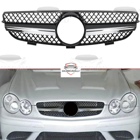 Griglia Mercedes Clk W209 Clk63 Clk550 Clk320 (2003-2009) — Da300Cavalli