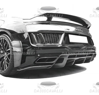 Griglia Paraurti Posteriore Audi R8 (2016-2018) Fibra Di Carbonio - Da300Cavalli