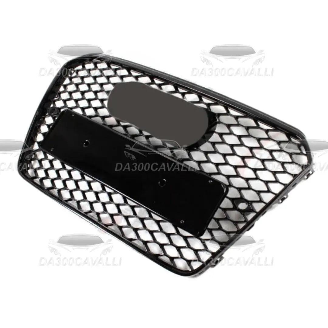Griglia Stile Rs Audi A5 (2013-2015) Con Logo Nero - Da300Cavalli
