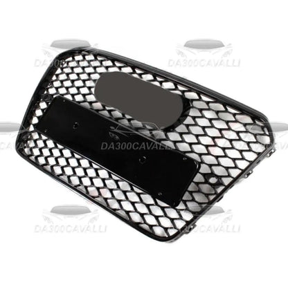 Griglia Stile Rs Audi A5 (2013-2015) Con Logo Nero - Da300Cavalli