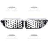Griglie Anteriori Diamante Bmw Serie 5 G30 G31 G38