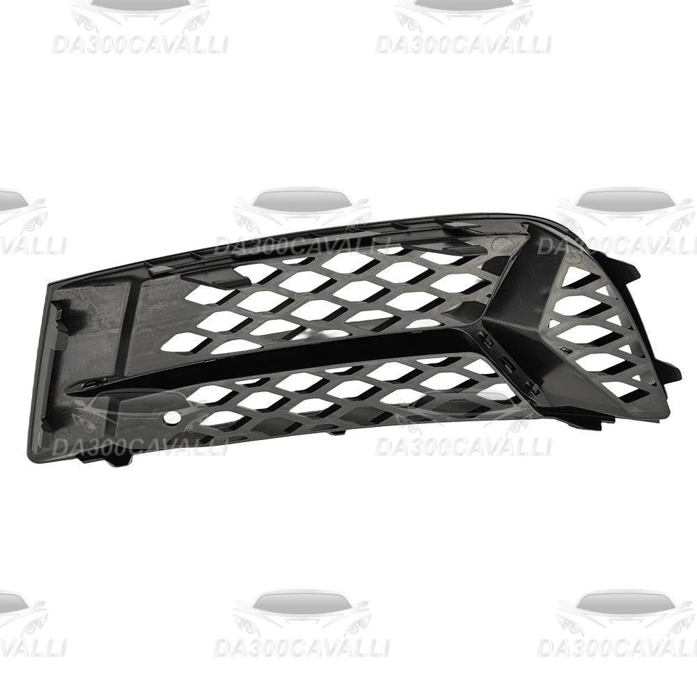 Auto Side Front Mesh Honeycomb Lower Bumper Fog Light Grille Grill Cover For Audi A3 2017 2018 2019 2020 Cover Car Accessories Da300Cavalli