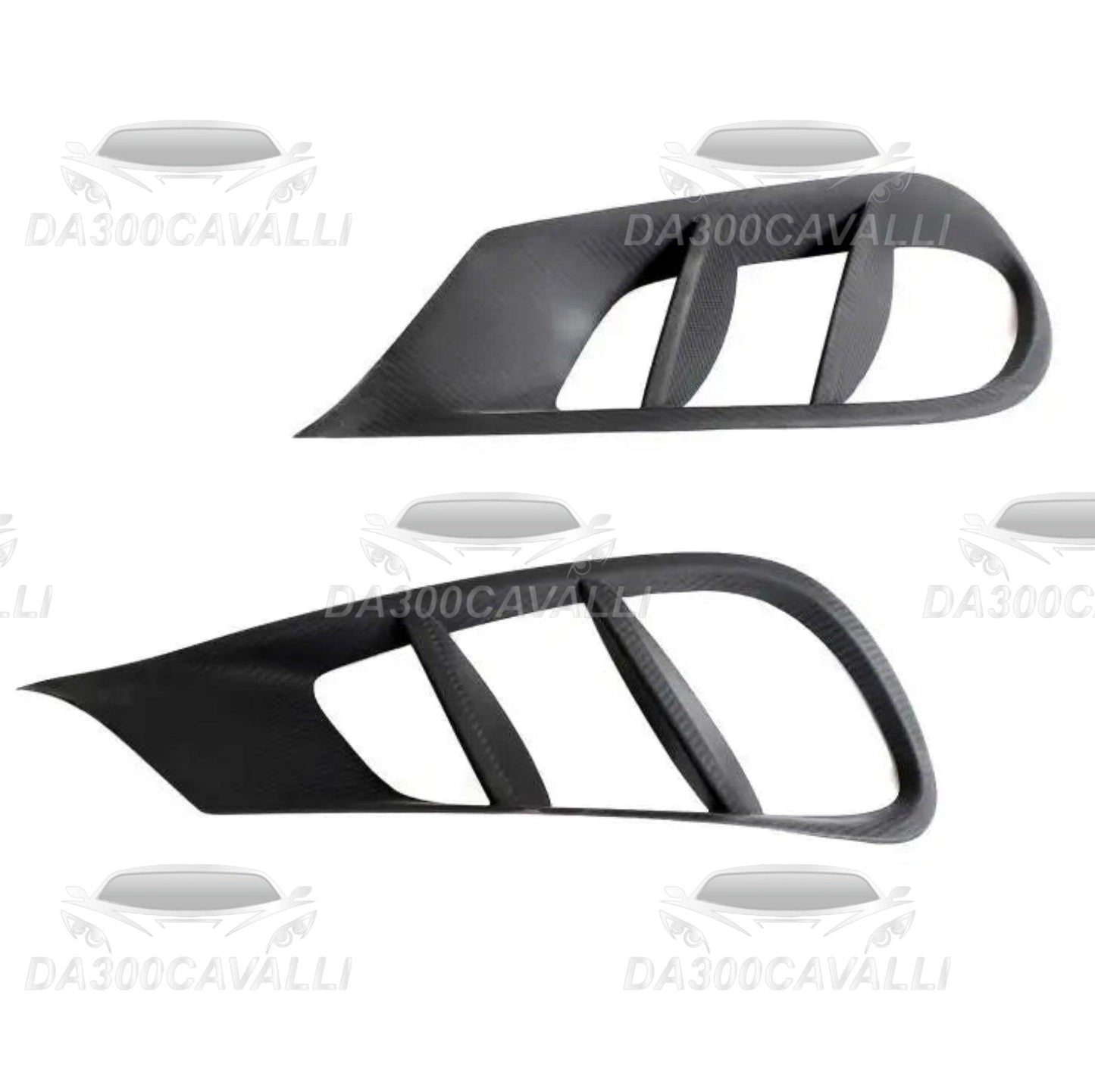 Griglie Fendinebbia Fibra Di Carbonio Mercedes Classe E (2014-2016) - Da300Cavalli