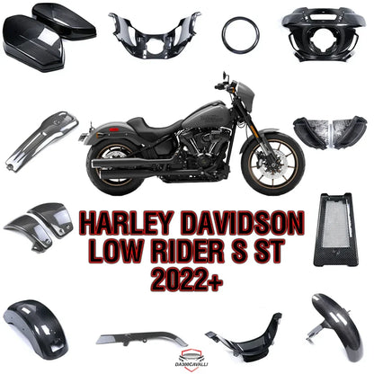 kit-carenatura-in-carbonio-per-harley-davidson-low-rider-s-st-2022-da300cavalli-1 - Da300Cavalli