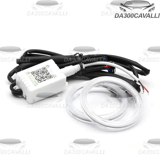 Kit conversione Angle Eyes RGB per auto, cablaggio e anelli LED, Da300Cavalli tuning