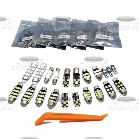 Kit LED interni auto BMW Serie 1 3 5 6 7, ricambi tuning Da300Cavalli, lampadine e utensile