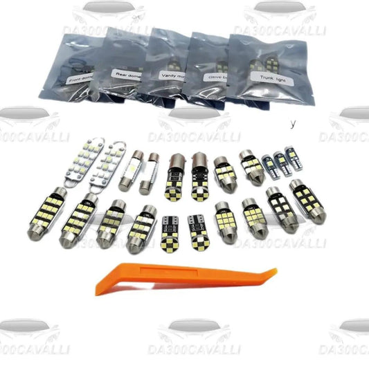 Kit led interni Hyundai i30 2017-2022, lampadine e utensile arancione, Da300Cavalli.