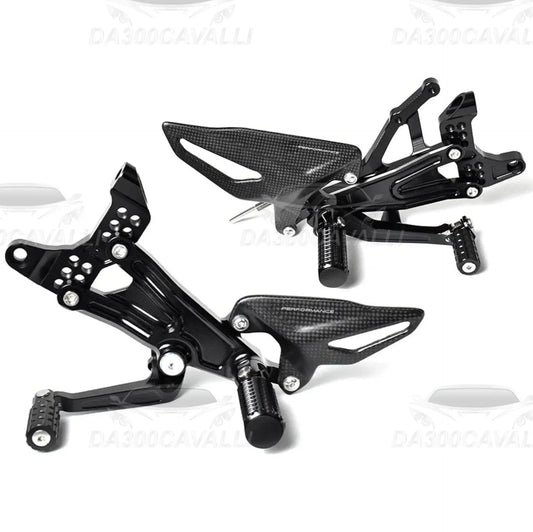 kit-pedane-regolabili-cnc-ducati-panigale-v4-v4s-v4r-sp-2018-2024-paratacchi-fibra-di-carbonio-da300cavalli-1 - Da300Cavalli