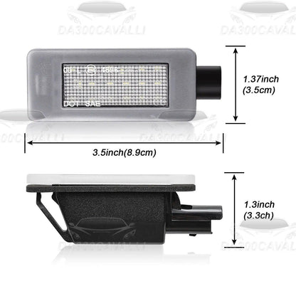 Lampadina Targa Peugeot 208 2008 308 3008 5008 Citroen C5 C4 - Da300Cavalli