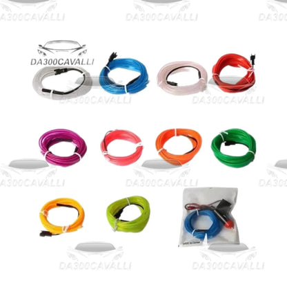 Led Fibra Ottica Cruscotto — Illuminazione Interni Auto — Da300Cavalli