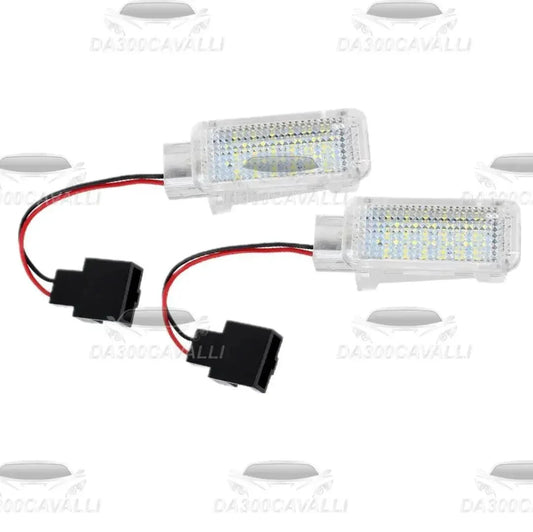 Luci Led Sottoporta, cassetto porta oggetti e portabagagli Skoda Favia Mk1 Octavia Mk1-2-3 — Da300Cavalli