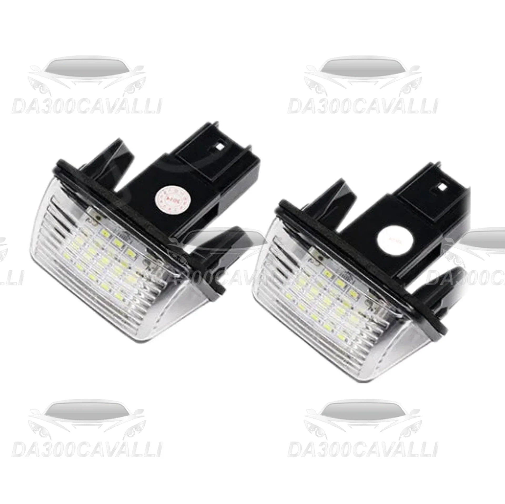 luci-led-targa-peugeot-206-207-306-307-308-406-407-5008-citroen-c3-c4-c5-da300cavalli-1 - Da300Cavalli