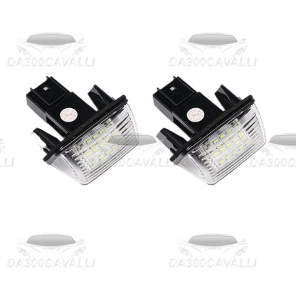 Luci Led Targa Peugeot 206 207 306 307 308 406 407 5008 Citroen C3 C4 C5 - Da300Cavalli