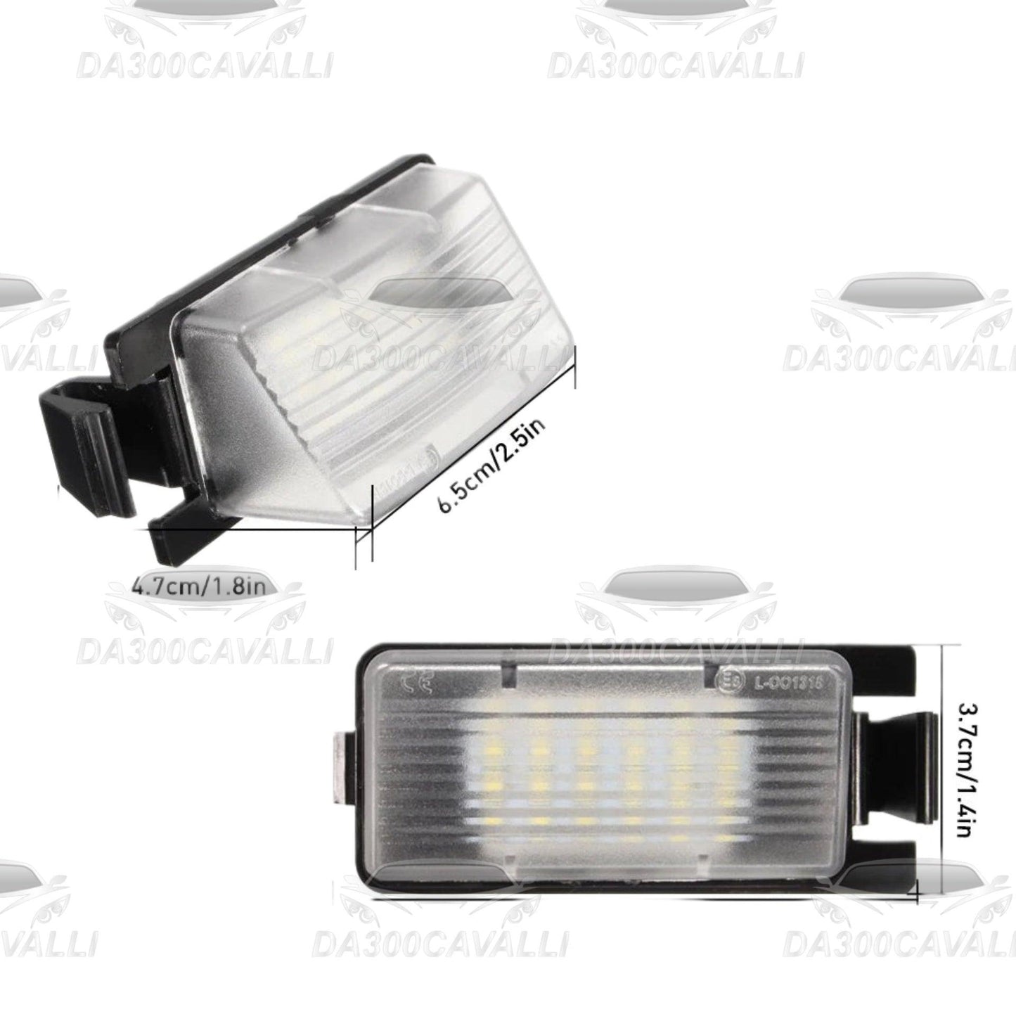 Luci Targa Nissan Gt-R 350Z 370Z (2009-2012) 6000K - Da300Cavalli