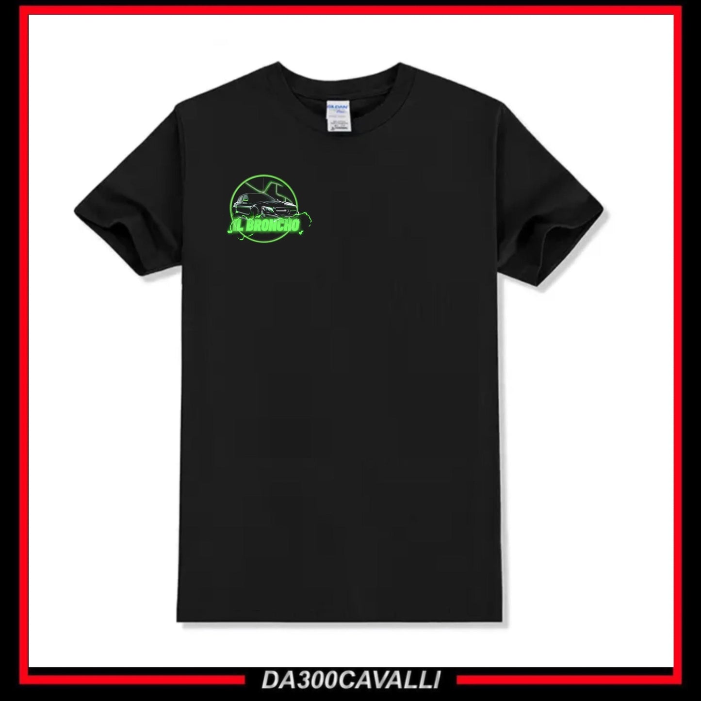 maglietta-ufficiale-ilbroncho-100percent-cotone-da300cavalli-1 - Da300Cavalli