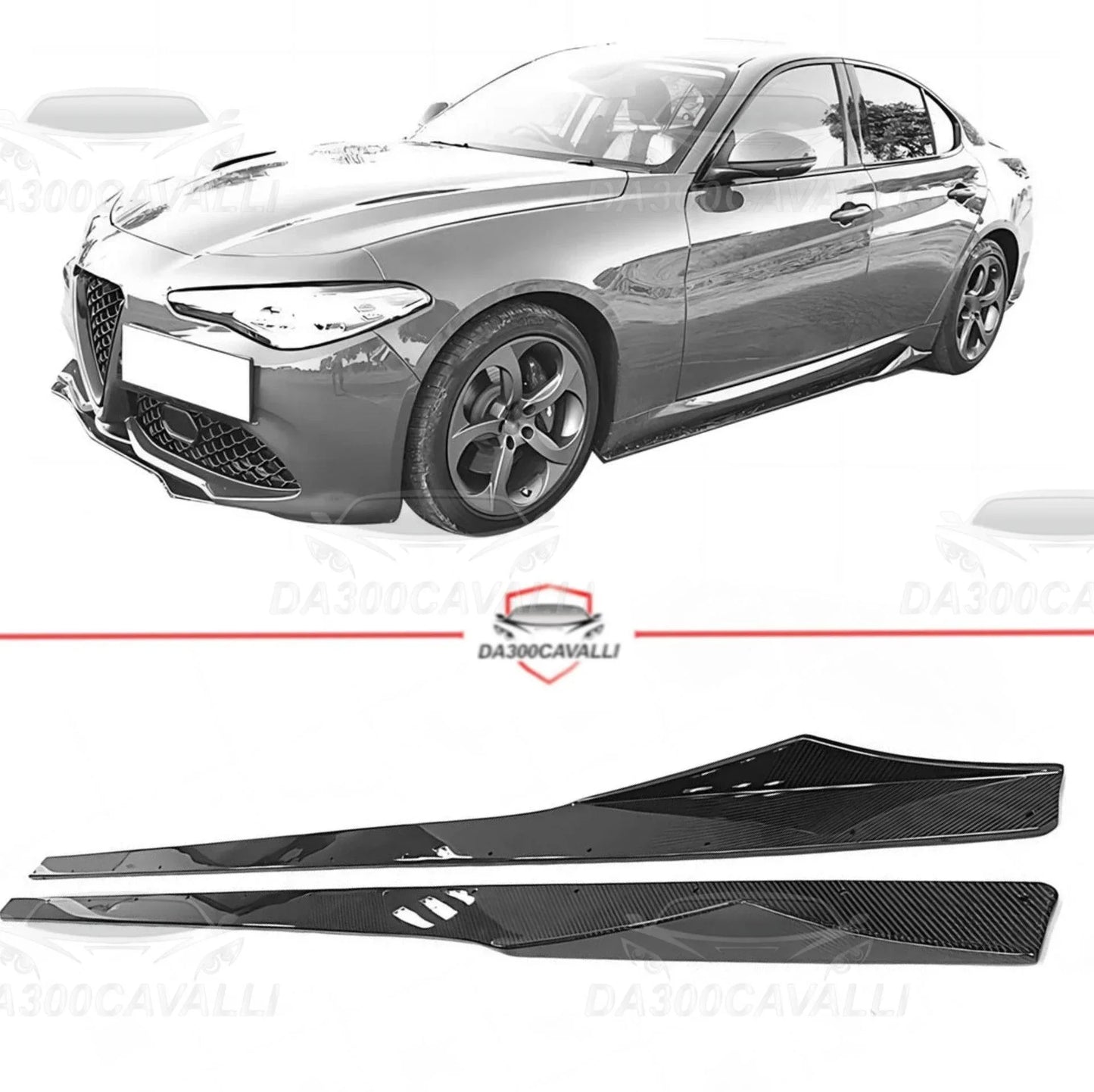 minigonne-alfa-romeo-giulia-sedan-fibra-di-carbonio-2017-2020-da300cavalli-1 - Da300Cavalli