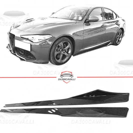 minigonne-alfa-romeo-giulia-sedan-fibra-di-carbonio-2017-2020-da300cavalli-1 - Da300Cavalli