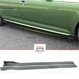 Minigonne Audi A3 A4 A5 B8 B8.5 B9 A6 C7 C7.5 C8 A7 A8 Fibra Di Carbonio