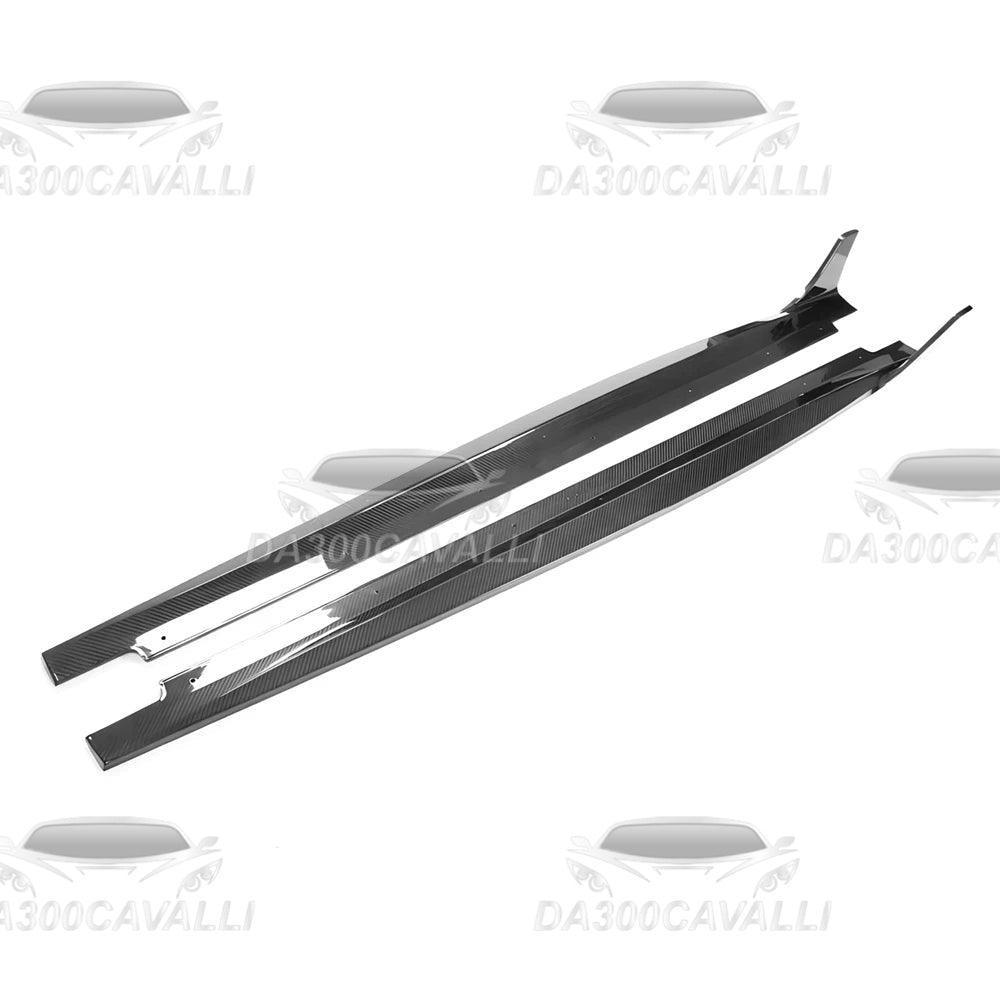 Minigonne Audi A5 S-Line S5 Sportback Sedan Fibra Di Carbonio (2020-2021) - Da300Cavalli