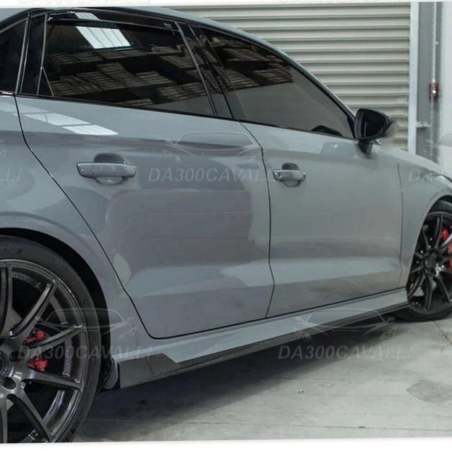 Minigonne Audi S3 RS3 (2017-2020) Fibra Di Carbonio - Da300Cavalli