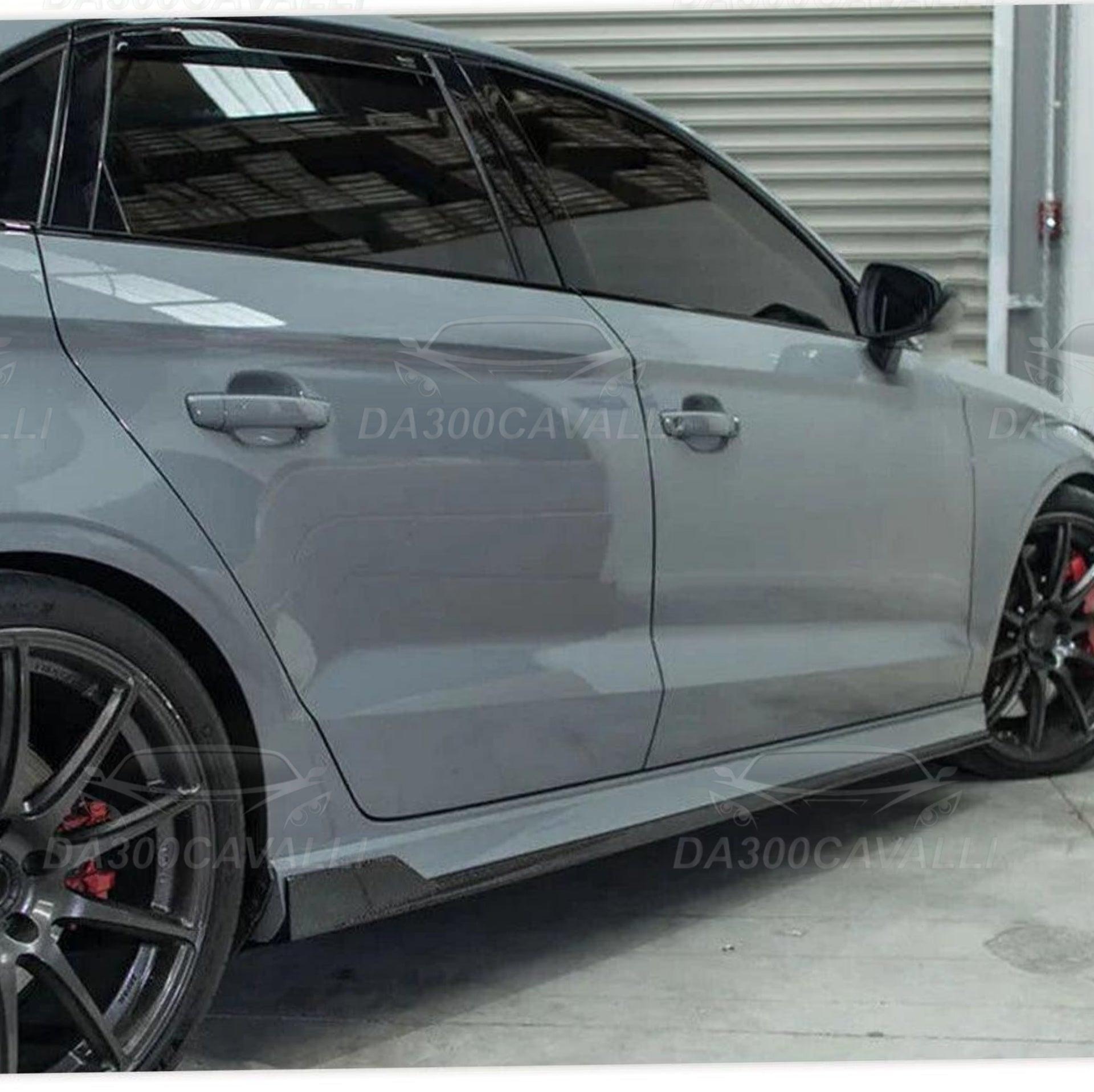 Minigonne Audi S3 RS3 (2017-2020) Fibra Di Carbonio - Da300Cavalli