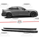 Minigonne BMW M3 M4 G80 G82 G83 Fibra Di Carbonio