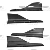 Minigonne Bmw Serie 2 F87 (2016-2020) In Fibra Di Carbonio