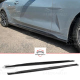 Minigonne BMW Serie 4 Coupe G22 Fibra Di Carbonio