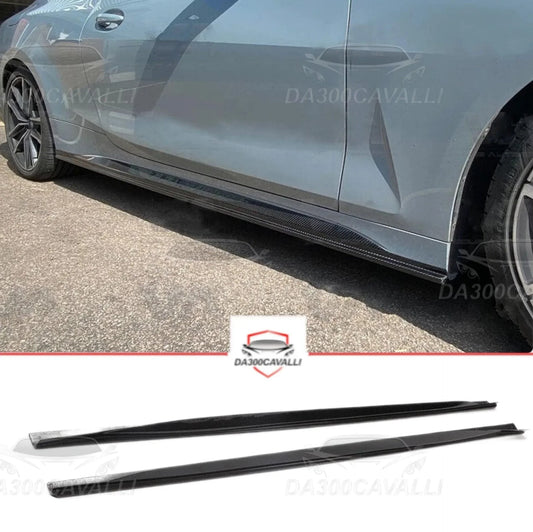 Minigonne BMW Serie 4 Coupe G22 Fibra Di Carbonio — Da300Cavalli