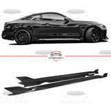 Minigonne BMW Serie 4 M4 G22 G23 Fibra Di Carbonio