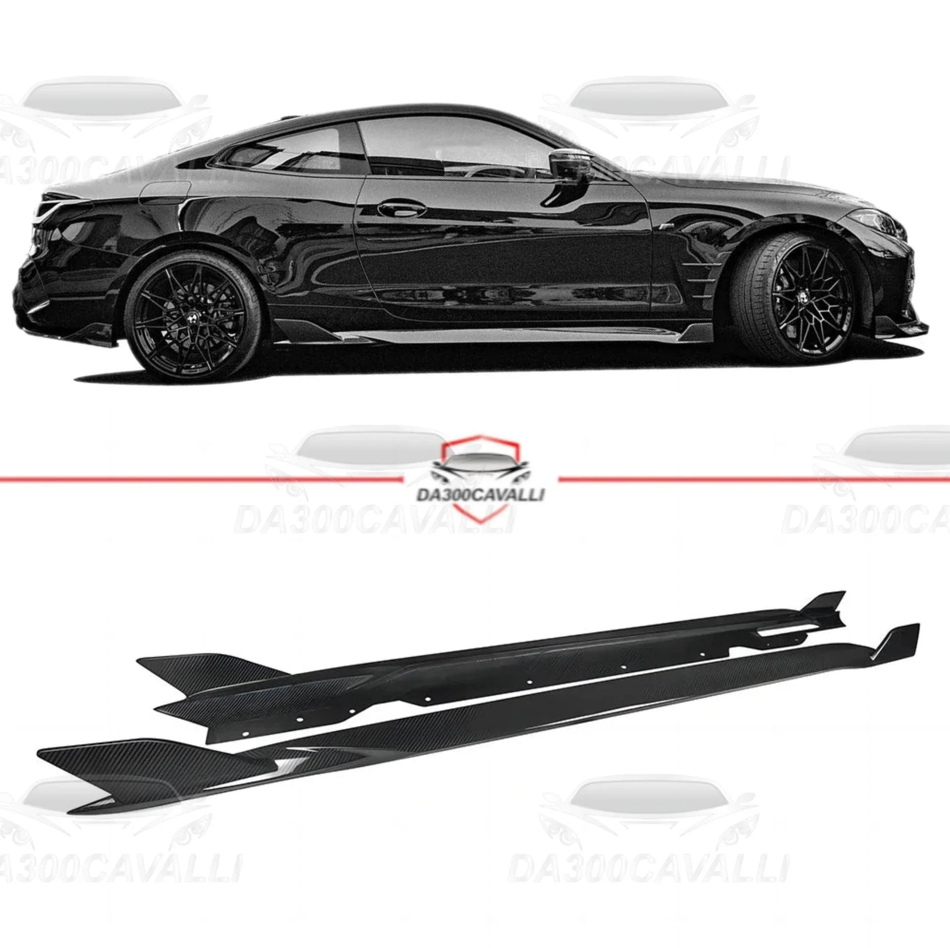 minigonne-bmw-serie-4-m4-g22-g23-fibra-di-carbonio-da300cavalli-1 - Da300Cavalli