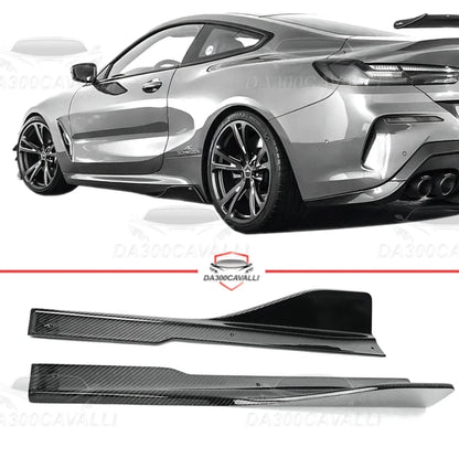 minigonne-bmw-serie-8-m8-g14-g15-g16-fibra-di-carbonio-da300cavalli-1 - Da300Cavalli