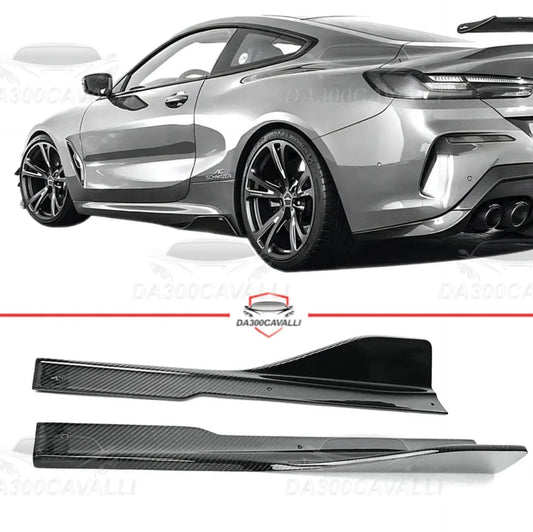 minigonne-bmw-serie-8-m8-g14-g15-g16-fibra-di-carbonio-da300cavalli-1 - Da300Cavalli