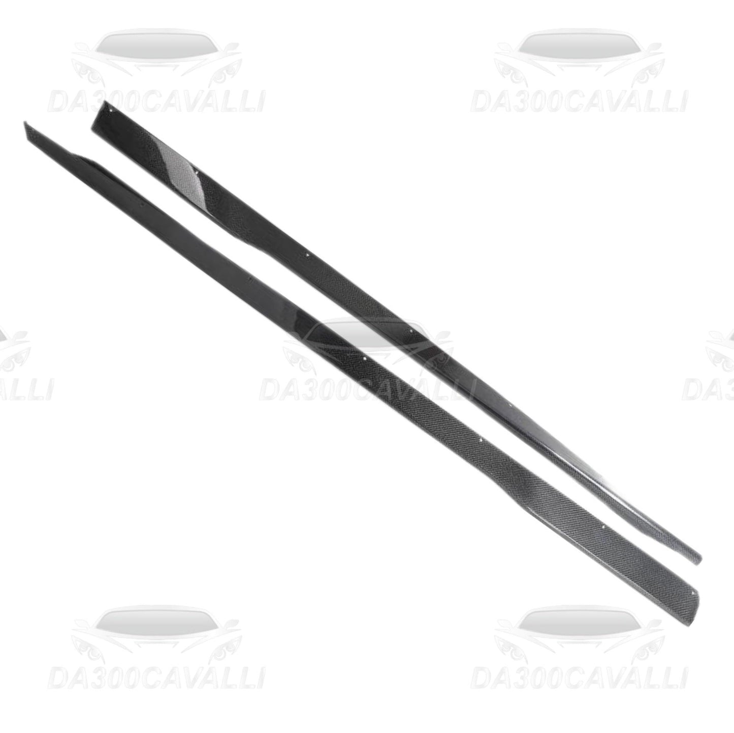 Minigonne Ford Mustang Dark Horse (2023-2024) Fibra Di Carbonio - Da300Cavalli