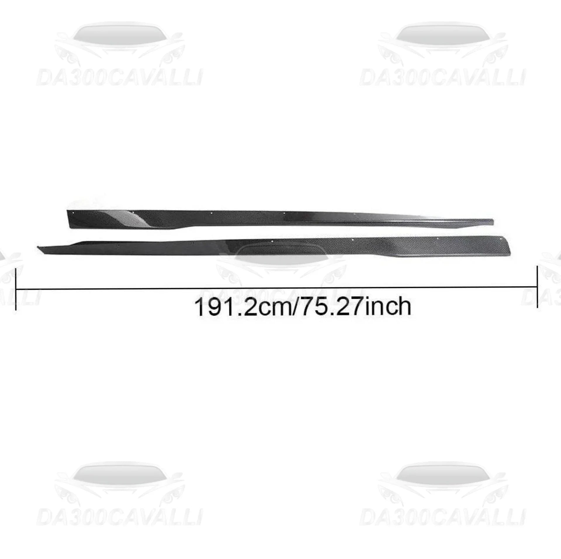 minigonne-ford-mustang-dark-horse-2023-2024-fibra-di-carbonio-da300cavalli-3 - Da300Cavalli