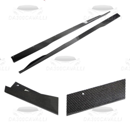 Minigonne Ford Mustang Dark Horse (2023-2024) Fibra Di Carbonio - Da300Cavalli