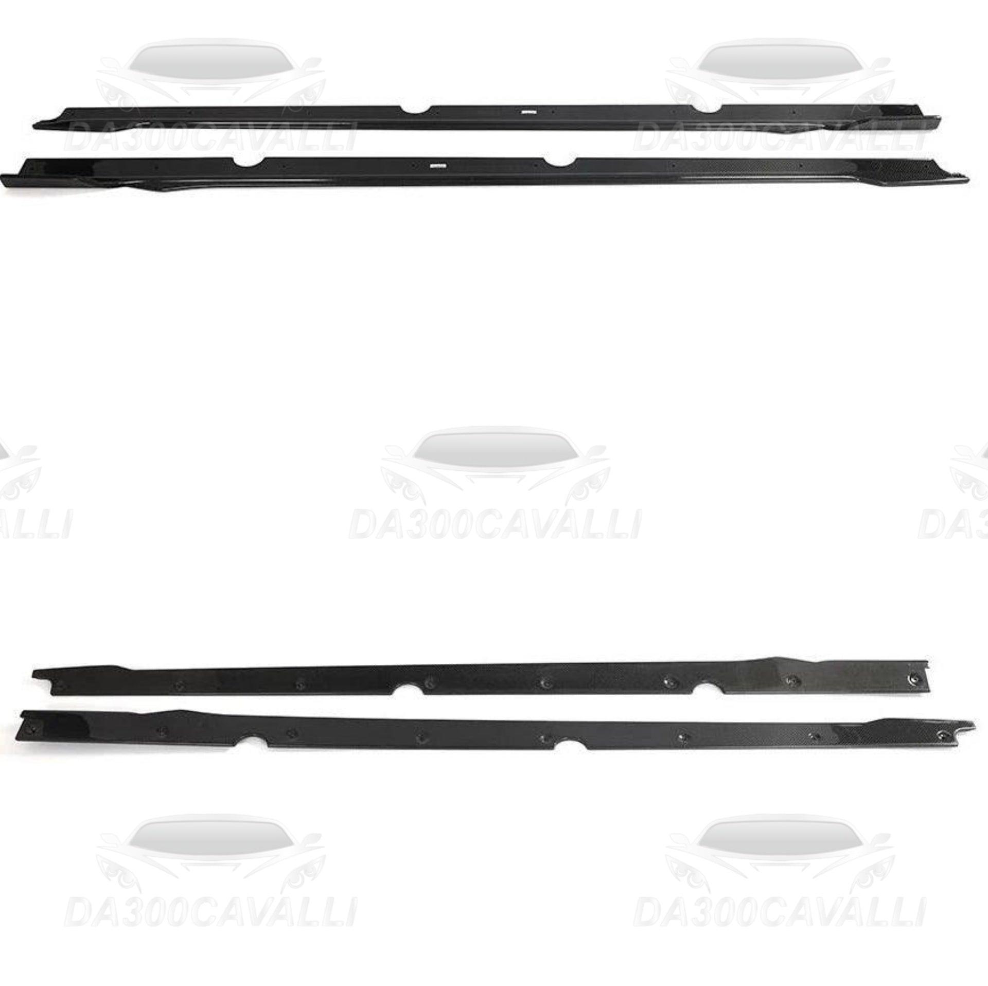 Minigonne Kia Stinger Gt Ex Hatchback (2018-2022) Fibra Di Carbonio - Da300Cavalli