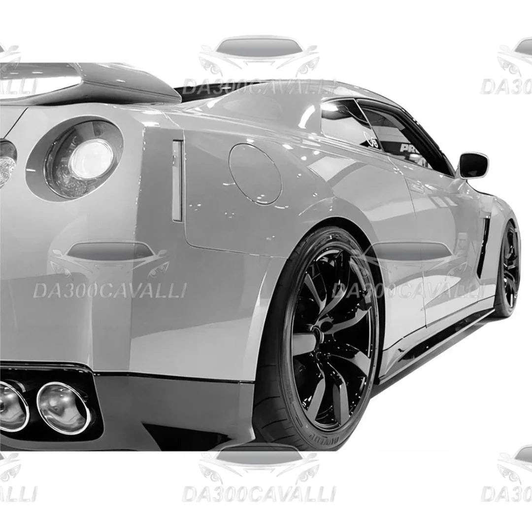minigonne-laterali-nissan-gtr-r35-fibra-di-carbonio-da300cavalli-6 - Da300Cavalli