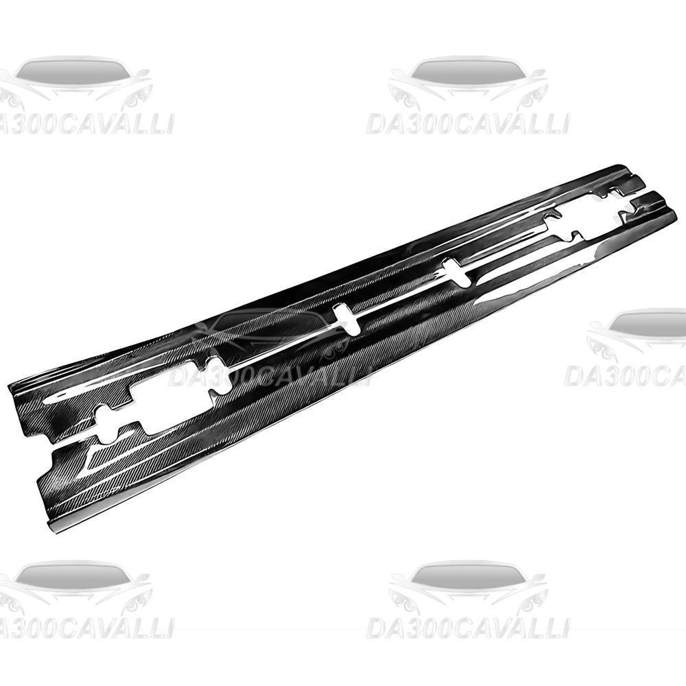 Minigonne Mercedes Classe A220 A250 A260 A45 W176 Fibra Di Carbonio - Da300Cavalli