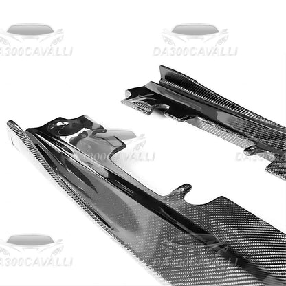 Minigonne Mercedes Classe A220 A250 A260 A45 W176 Fibra Di Carbonio - Da300Cavalli