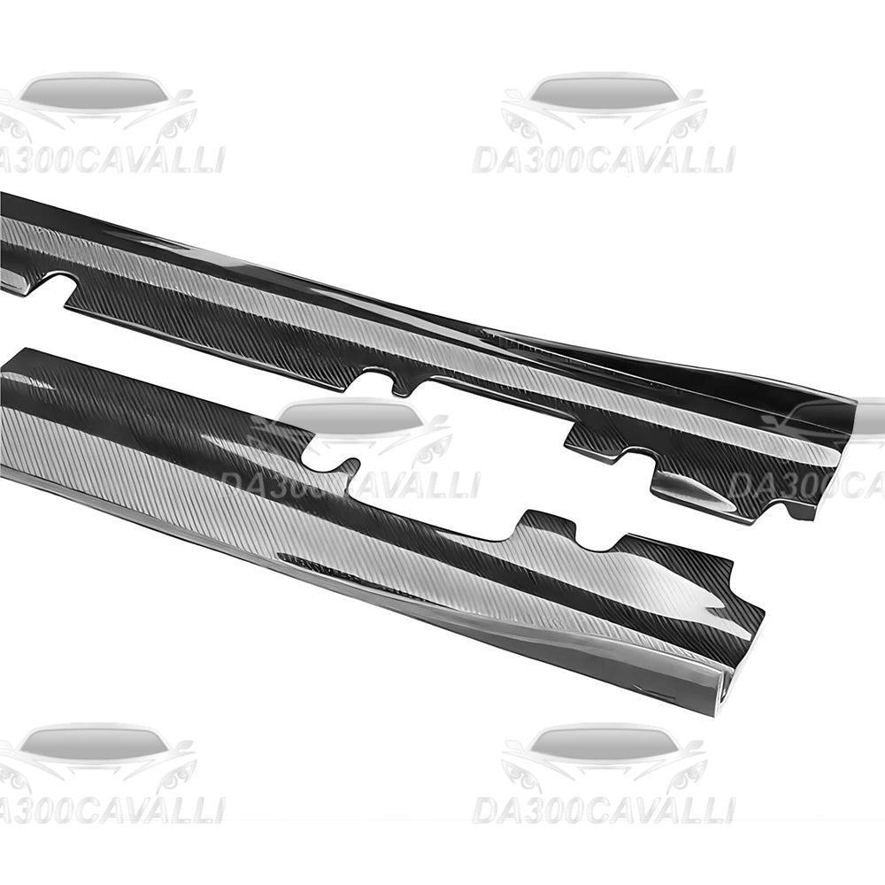 Minigonne Mercedes Classe A220 A250 A260 A45 W176 Fibra Di Carbonio - Da300Cavalli