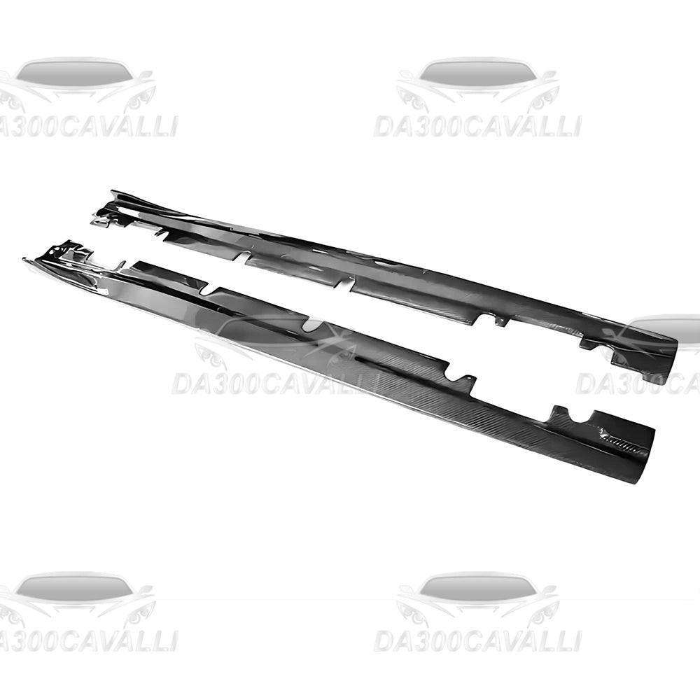 Minigonne Mercedes Classe A220 A250 A260 A45 W176 Fibra Di Carbonio - Da300Cavalli