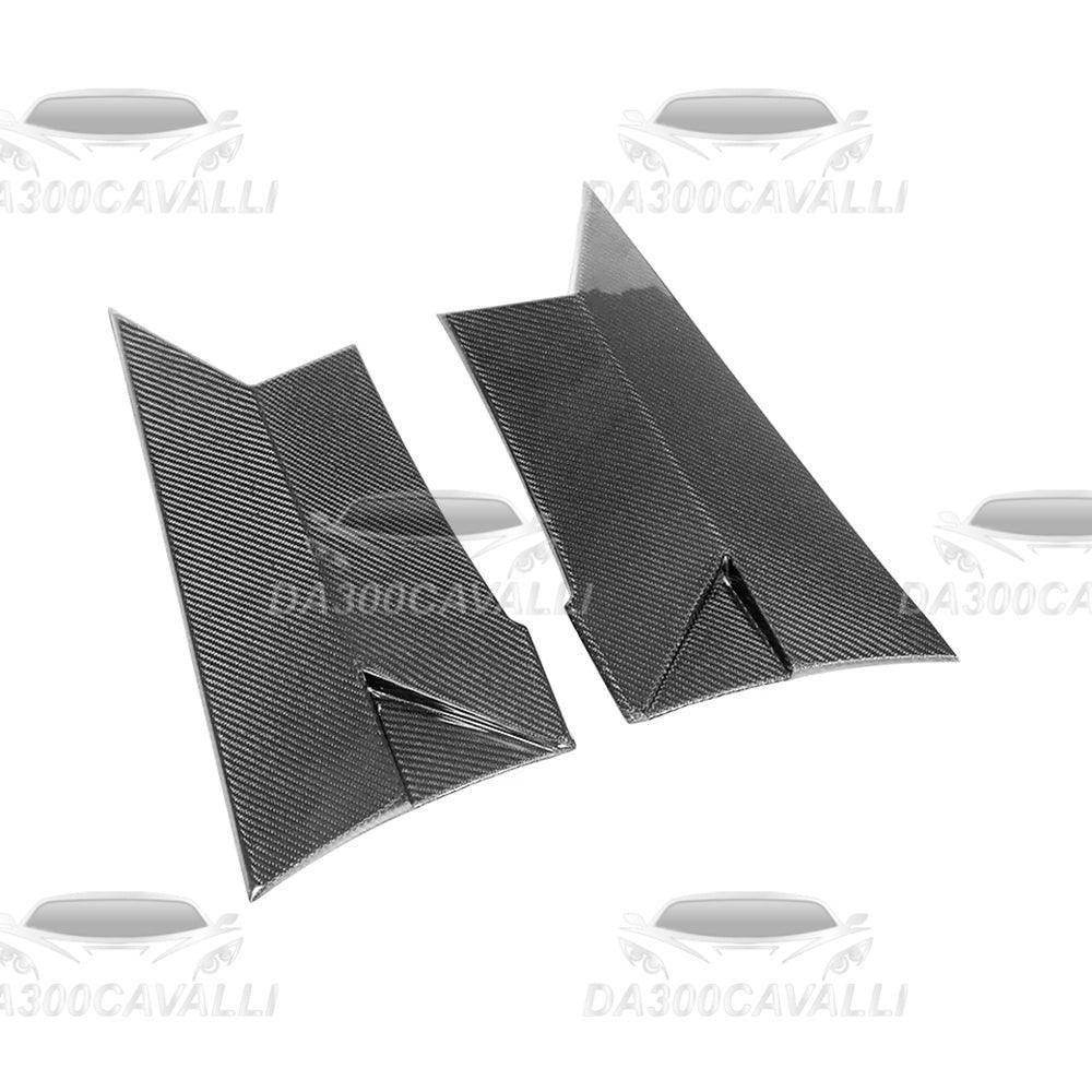 Minigonne Mercedes Classe C C63 Sedan W205 Fibra Di Carbonio - Da300Cavalli