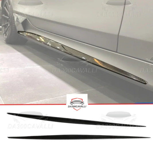 Minigonne Mercedes Classe S C217 Fibra Di Carbonio — Da300Cavalli